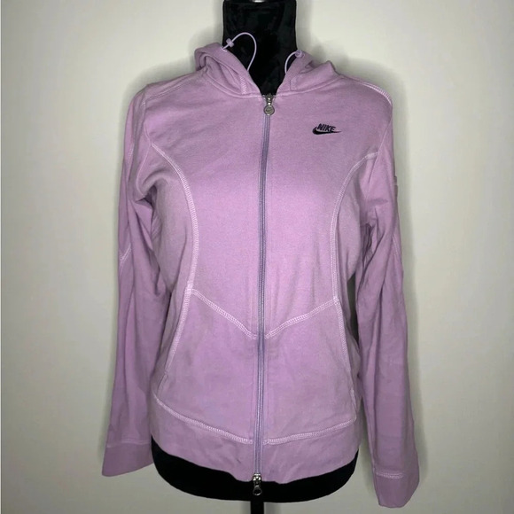 Y2K Nike vintage 2000s full zip up women’s hooded jacket size medium - Picture 9 of 14